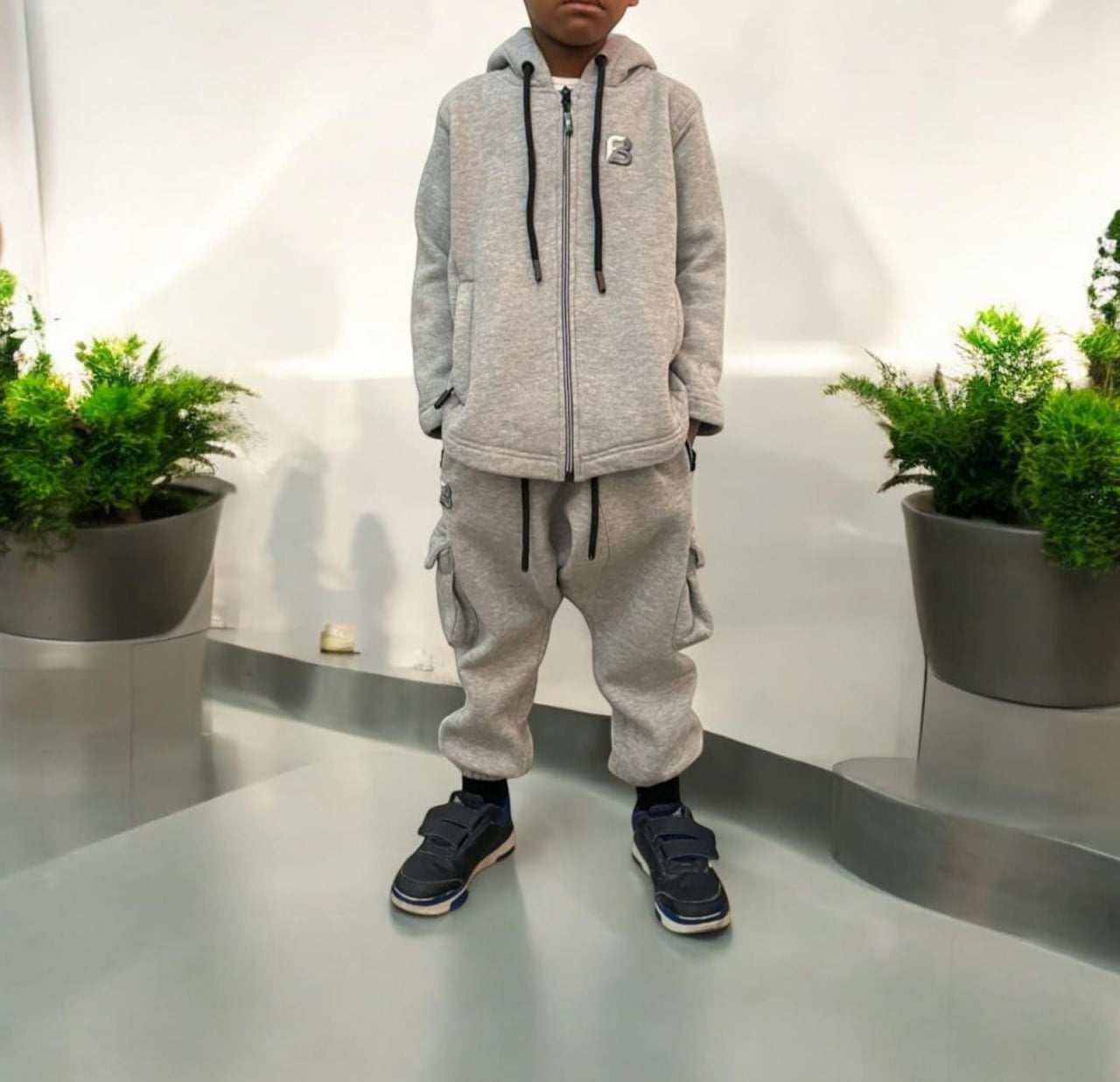Ensemble Jogging SP2 Enfant - Gris