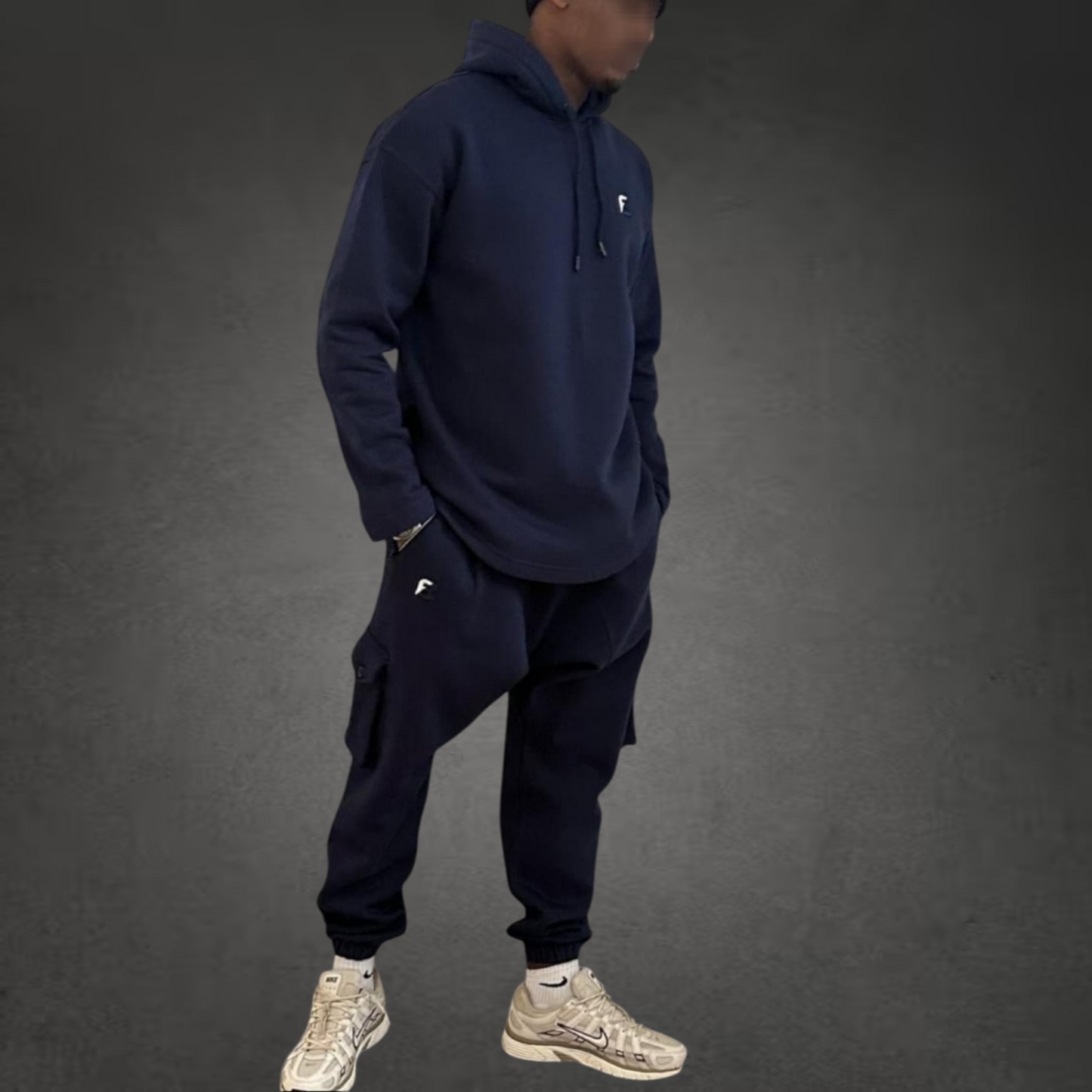 Ensemble Jogging N3 100% coton - Bleu