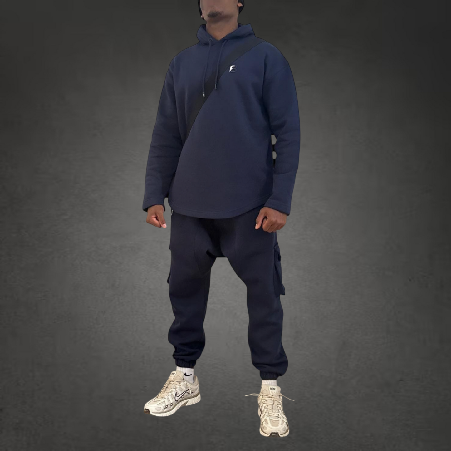 Ensemble Jogging N3 100% coton - Bleu