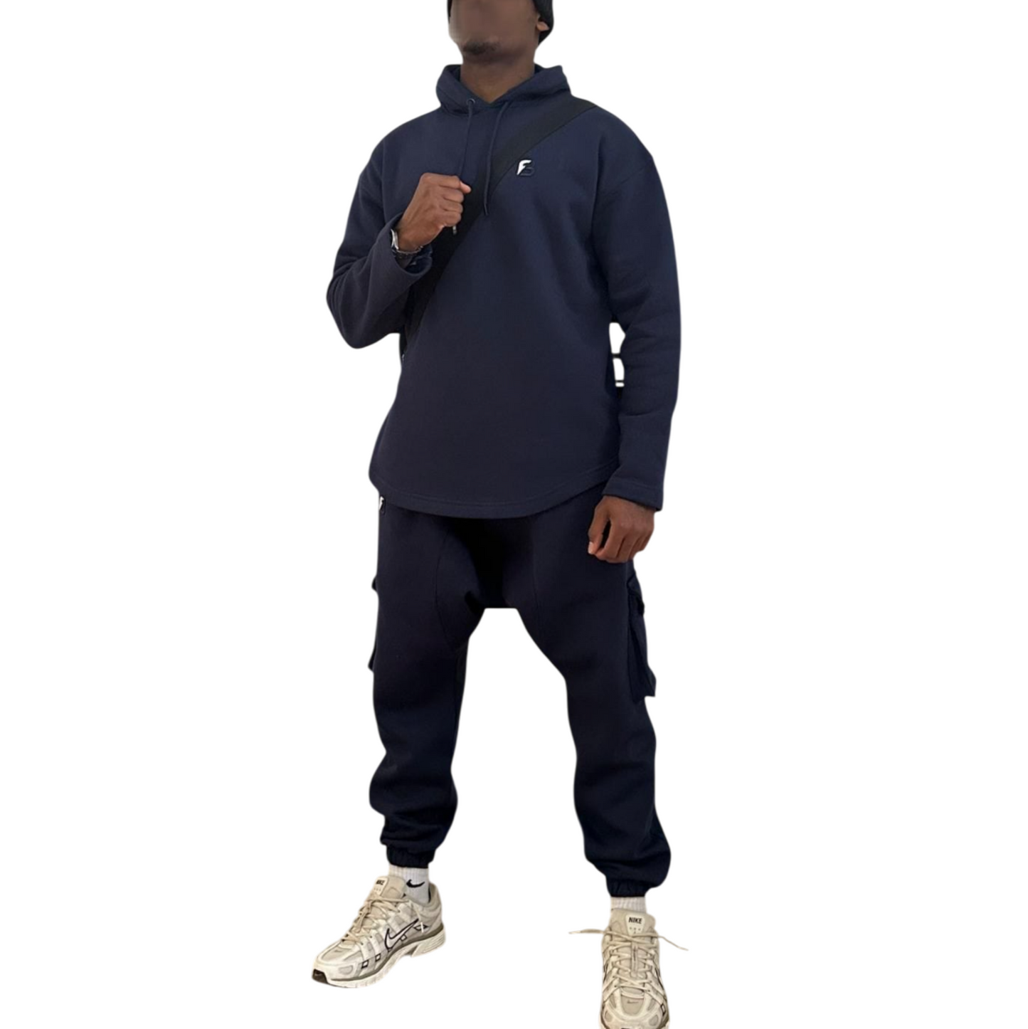 Ensemble Jogging N3 100% coton - Bleu