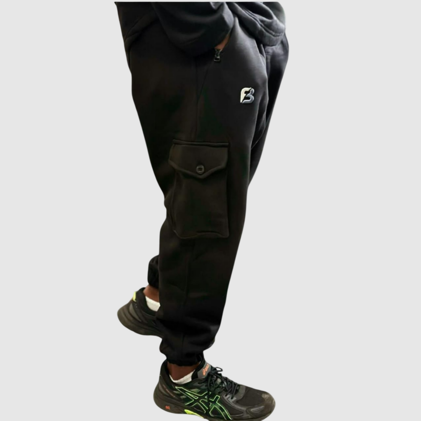 Ensemble Jogging N3 100% coton - Noir