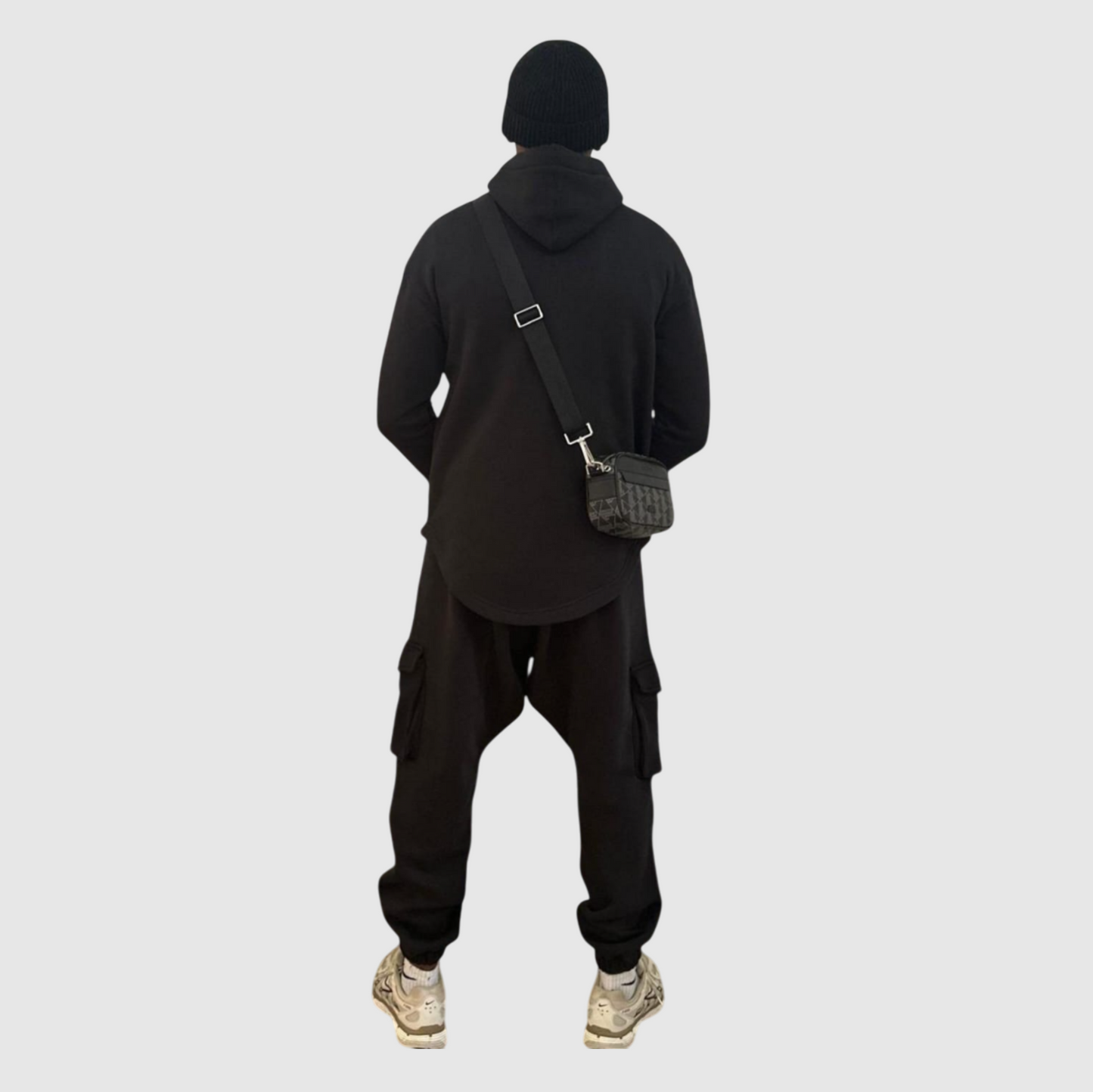 Ensemble Jogging N3 100% coton - Noir