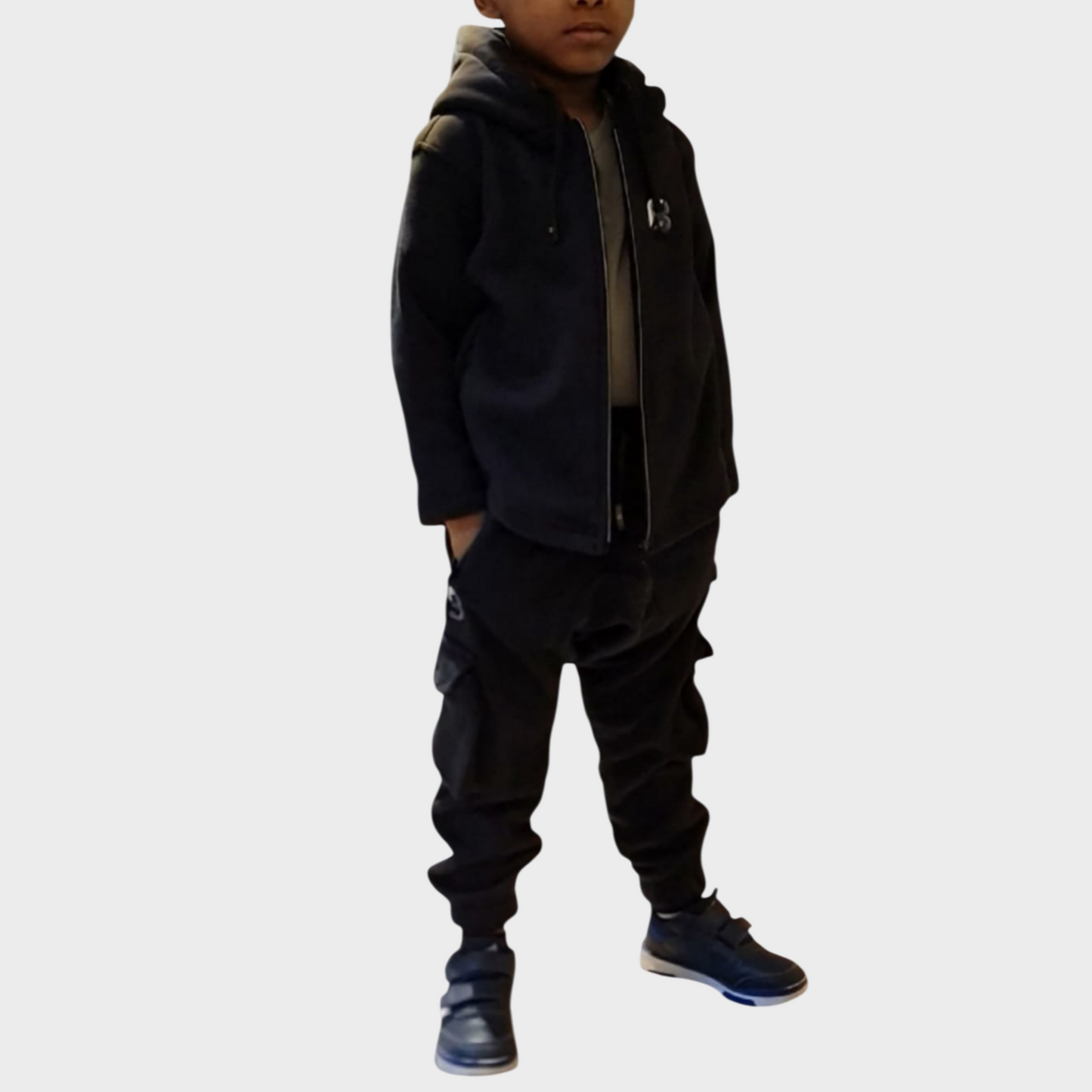 Ensemble Jogging SP2 Enfant - Noir