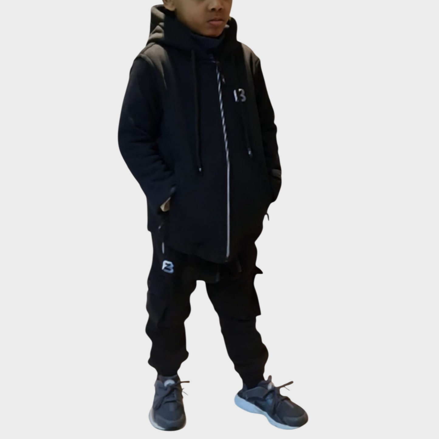 Ensemble Jogging SP2 Enfant - Noir