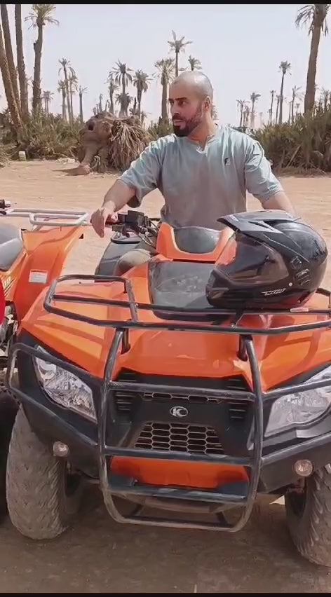 Charger la vidéo : FB client en quad au Maroc!